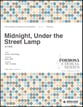 Midnight, Under the Street Lamp SATB choral sheet music cover